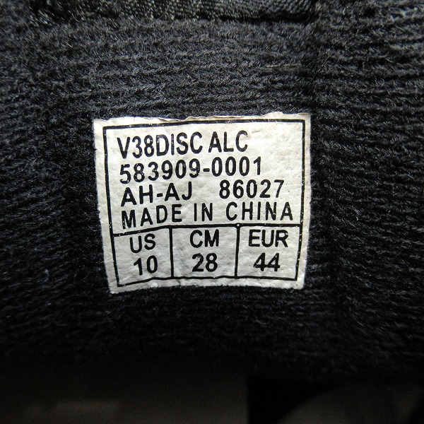 実際に弊社で買取させて頂いたVANS/バンズ SK8-HI DISC/スケートハイ ディスク V38DISC ALC 583909-0001/28.0の画像 5枚目