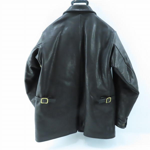 実際に弊社で買取させて頂いたCALEE/キャリー レザー シングル ライダース ジャケット/Mの画像 1枚目