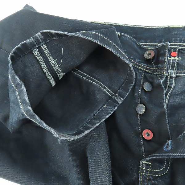 実際に弊社で買取させて頂いたEVISU×PUMA/エヴィス×プーマ デニムパンツ W34 L36の画像 6枚目