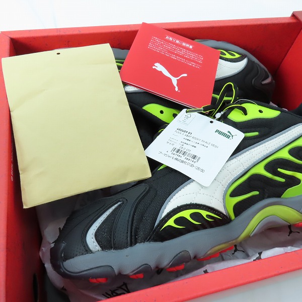 実際に弊社で買取させて頂いた【未使用】PUMA×A$AP ROCKY/プーマ×エイサップ ロッキー Inhale Mesh/インヘイル メッシュ 402459-01/28.0の画像 7枚目
