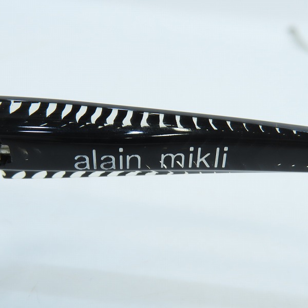 実際に弊社で買取させて頂いたalain mikli/アランミクリ PACT/パクト メガネフレーム/アイウェア A0479-02の画像 5枚目