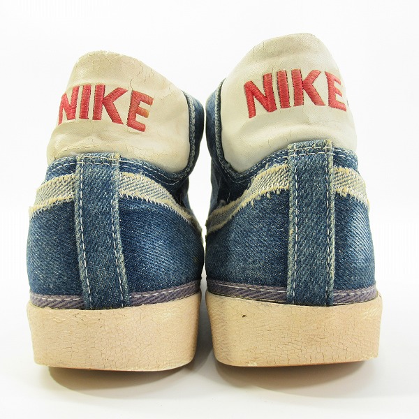 実際に弊社で買取させて頂いた【観賞用】NIKE/ナイキ ヴィンテージ/ビンテージ BLAZER MID/ブレザーミッド デニム地 スニーカー 10の画像 1枚目