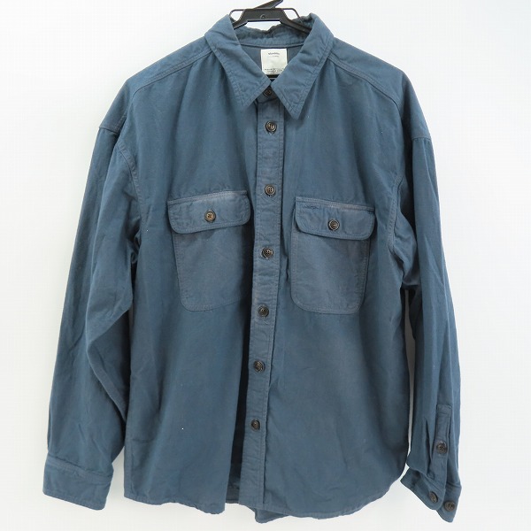 実際に弊社で買取させて頂いたvisvim/ビズビム LUMBER SHIRT L/S UNEVEN DYE 長袖 ボタンシャツ 0120105011002 2