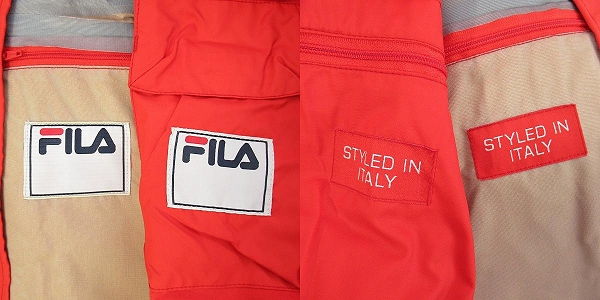 実際に弊社で買取させて頂いたFILA/フィラ Ferrari/フェラーリ Formula1/F1 ライナー付き ジャケット /Mの画像 3枚目