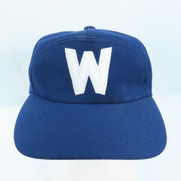 実際に弊社で買取させて頂いたasics/アシックス 横浜大洋ホエールズ 日本製 キャップの画像 1枚目