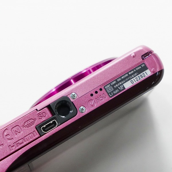 実際に弊社で買取させて頂いたSONY/ソニー DSC-WX200 Cyber-shot サイバーショット コンパクトデジタルカメラ 動作未確認の画像 7枚目