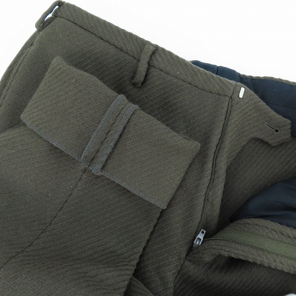 実際に弊社で買取させて頂いたPRADA/プラダ ウールロングパンツ UPA254/50の画像 2枚目