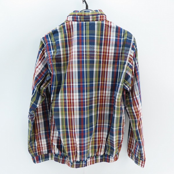 実際に弊社で買取させて頂いた【未使用】FRED PERRY/フレッドペリー Madras Check Harrington JKT JAPAN LIMITED/ジャケット F2625/Sの画像 1枚目