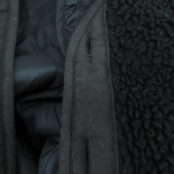 実際に弊社で買取させて頂いたALPHA INDUSTRIES/アルファインダストリーズ フーデッドボアライナージャケット TA1346-001/Lの画像 6枚目