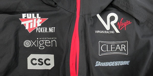 実際に弊社で買取させて頂いた(1)kappa/カッパ Formula1/F1 virgin racing/ヴァージンレーシング ジャケット /XXLの画像 5枚目