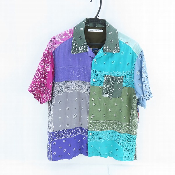 実際に弊社で買取させて頂いたChildren of the discordance/チルドレン オブ ザ ディスコーダンス ペイズリー柄 半袖シャツ COTDSH-104/3