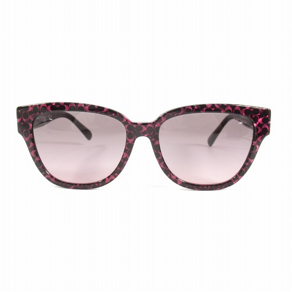 実際に弊社で買取させて頂いたCOACH/コーチ HC8379F(CL921) Ruby Pearl Signature C サングラス/アイウェア