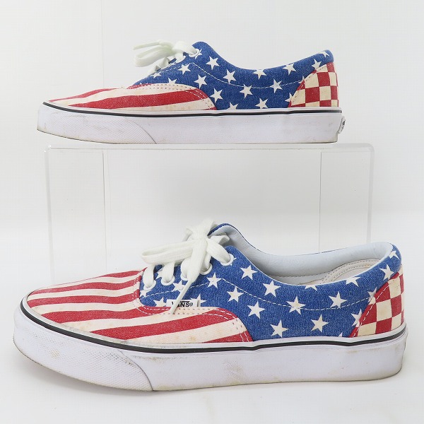 実際に弊社で買取させて頂いたVANS/バンズ  VAN DOREN 星条旗 スニーカー VN-0ZULFP1 /26の画像 3枚目