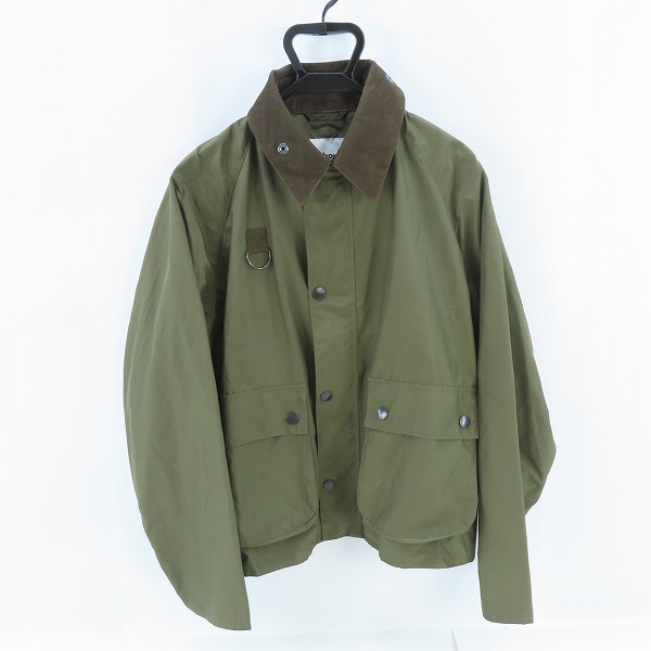 実際に弊社で買取させて頂いたBarbour/バブアー spey/スペイ ノンワックスショートジャケット 2201234 L