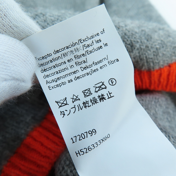 実際に弊社で買取させて頂いた【JPタグ】LOEWE/ロエベ ロゴ刺繍セーター/XL の画像 3枚目