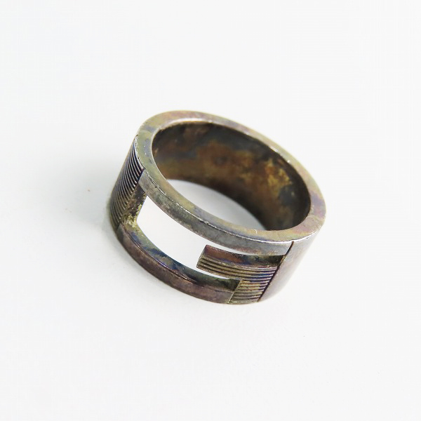 実際に弊社で買取させて頂いたGUCCI/グッチ Gロゴ リング 10-10.5号