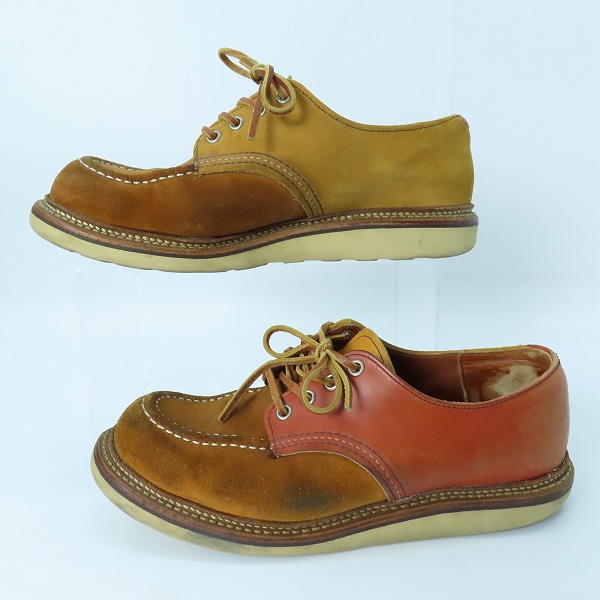 実際に弊社で買取させて頂いたRED WING/レッドウィング B&Y ユナイテッドアローズ別注 OXFORD/オックスフォード シューズ 8098/9Dの画像 3枚目