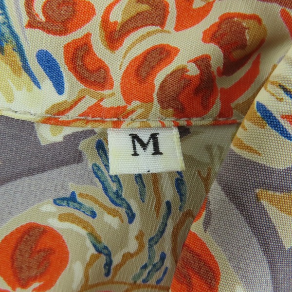 実際に弊社で買取させて頂いたTHE FLAT HEAD/フラットヘッド Palms パームツリー アロハシャツ ヤシの木柄/Mの画像 3枚目