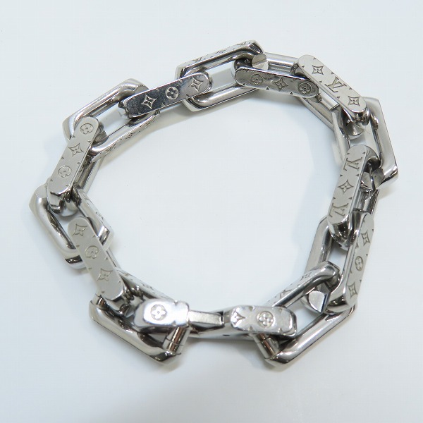 実際に弊社で買取させて頂いた【レシート付き】LOUIS VUITTON/ルイヴィトン コリエチェーン モノグラム ブレスレット M00308の画像 4枚目