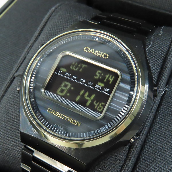 実際に弊社で買取させて頂いたCASIO/カシオ CASIOTRON/カシオトロン 50TH ANNIVERSARY/50周年記念 TRN-50ZE-1AJR