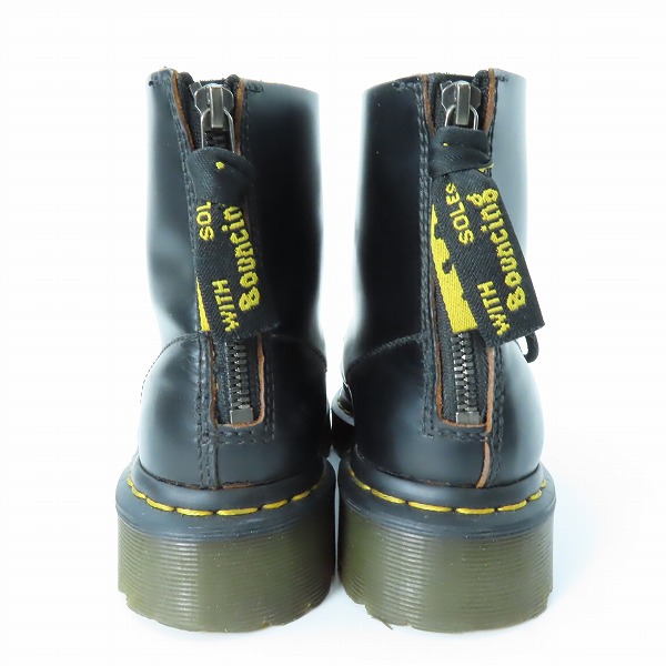 実際に弊社で買取させて頂いたDr.Martens×Y's/ドクターマーチン×ワイズ ヨウジヤマモト Y's 101 6ホール バックジップ ブーツ  28025001/UK5の画像 1枚目