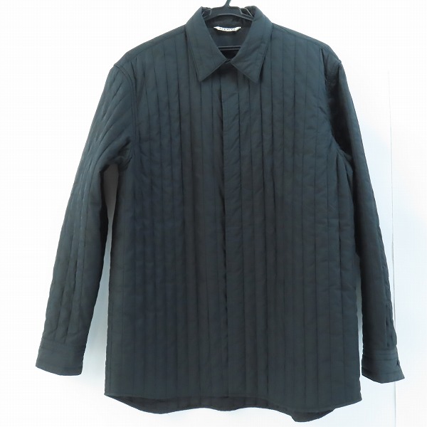 実際に弊社で買取させて頂いたAURALEE/オーラリー SUVIN HIGH COUNT CLOTH QUILTING SHIRTS/キルティングシャツ A20AS01SK/4