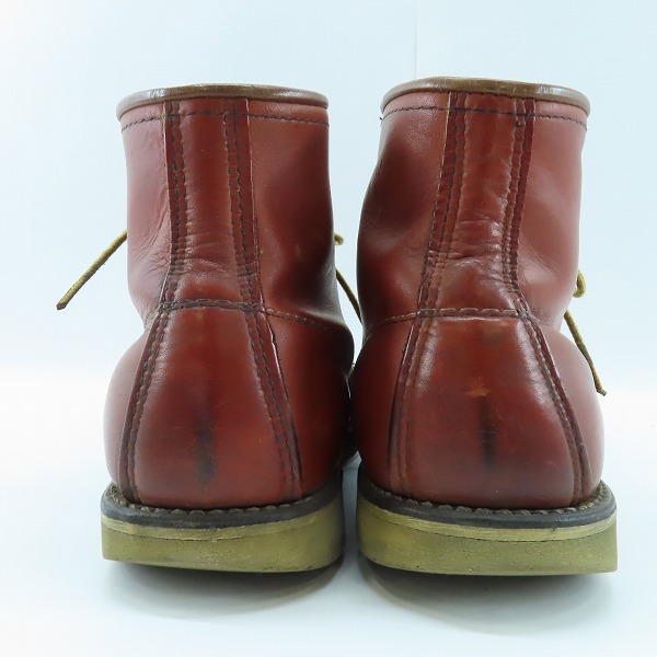 実際に弊社で買取させて頂いたRED WING/レッドウィング 半円犬タグ アイリュッシュセッターブーツ 875 /6.5の画像 1枚目