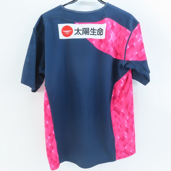 実際に弊社で買取させて頂いたcanterbury/カンタベリー ラグビー日本代表 サクラセブンズ ユニフォーム/XLの画像 1枚目