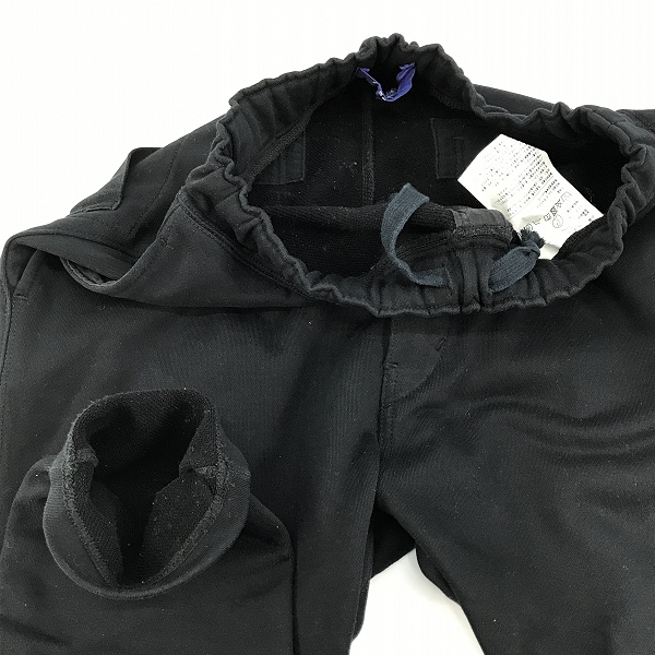 実際に弊社で買取させて頂いたJUNYA WATANABE COMME des GARCONS MAN/ジュンヤワタナベコムデギャルソンマン ストレートスウェットパンツ WF-P033/Sの画像 4枚目