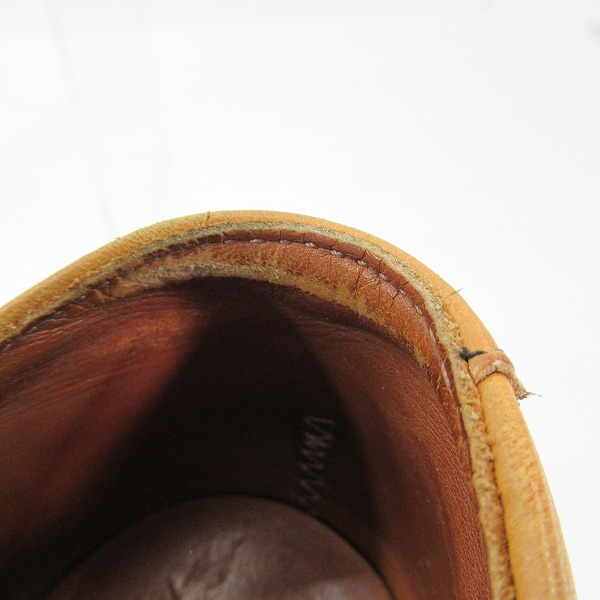 実際に弊社で買取させて頂いたRED WING/レッドウィング 8108 WORK OXFORD ワーク オックスフォード /8Dの画像 7枚目