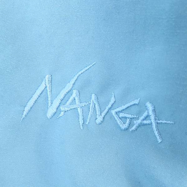 実際に弊社で買取させて頂いたWACKO MARIA×NANGA/ワコマリア×ナンガ 24SS マウンテンパーカー ライトブルー/Lの画像 5枚目