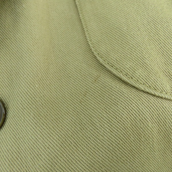 実際に弊社で買取させて頂いたdoublet/ダブレット 21SS SILK CHINO CUT-OFF JACKET/カットオフジャケット 21SS10JK39/Lの画像 5枚目