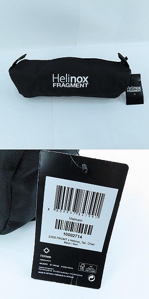 実際に弊社で買取させて頂いた【未使用】FRAGMENT DESIGN × Helinox/フラグメントデザイン×ヘリノックス Tac. //チェア/椅子 Black/NOIRの画像 9枚目