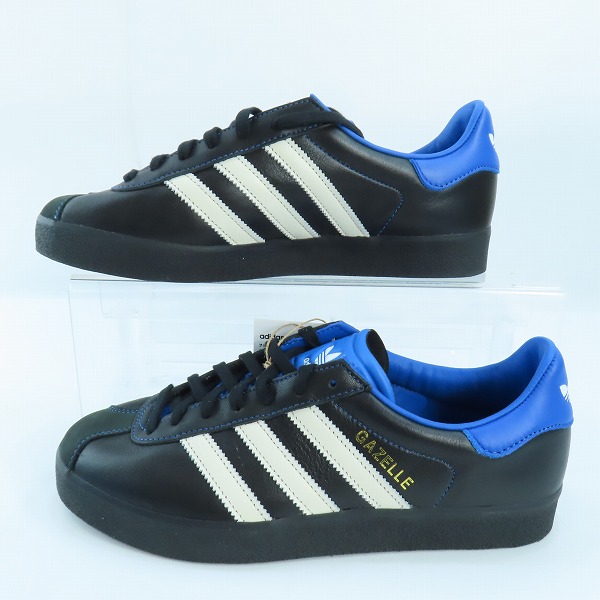 実際に弊社で買取させて頂いた【未使用】adidas/アディダス GAZELLE 85 atmos COREBLACK/BLUEBIRD/COREWHITE IG1729/26.5の画像 3枚目