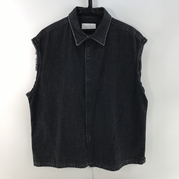 実際に弊社で買取させて頂いたUNUSED/アンユーズド カットオフデザイン デニムベスト/4