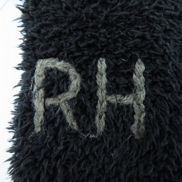 実際に弊社で買取させて頂いたBAREFOOT DREAMS×Ron Herman/ベアフットドリームス×ロンハーマン ジップアップ ボアパーカー ブラック SZMCC1785/Sの画像 7枚目