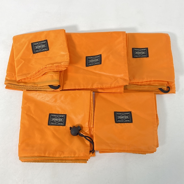 実際に弊社で買取させて頂いた【おまとめ】PORTER/ポーター 巾着/保存袋