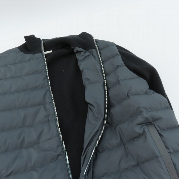 実際に弊社で買取させて頂いた【JPタグ】MONCLER/モンクレール CARDIGAN TRICOT/ニット ダウンジャケット J20919B00004/Lの画像 5枚目