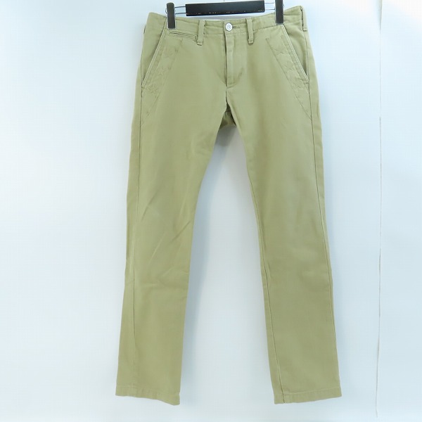 実際に弊社で買取させて頂いたM/エム スター刺繍チノパンツ Sの画像 0枚目