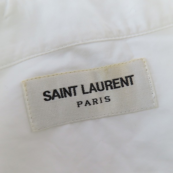 実際に弊社で買取させて頂いた【JPタグ】SAINT LAURENT PARIS/サンローランパリ 長袖シャツ/ドレスシャツ 501978/41の画像 2枚目