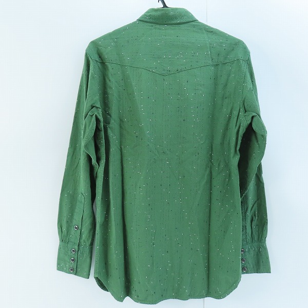 実際に弊社で買取させて頂いたSUGAR CANE/シュガーケーン ウエスタン シャツ SC22097/Mの画像 1枚目