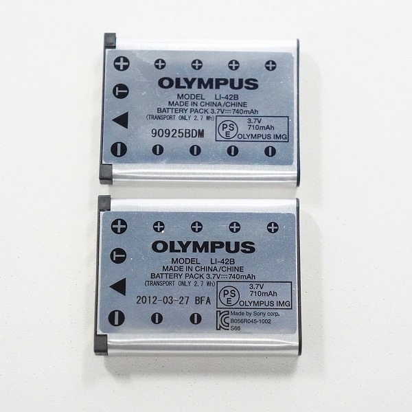 実際に弊社で買取させて頂いたOLYMPUS/オリンパス μ-7010 ミュー コンパクトデジタルカメラ 動作未確認の画像 8枚目