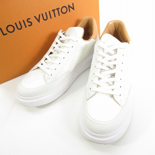 実際に弊社で買取させて頂いたLOUIS VUITTON/ルイヴィトン ビバリーヒルズ ライン ローカット スニーカー/シューズ 1A8V3L/6.5