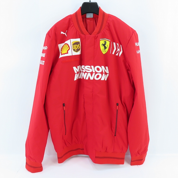 実際に弊社で買取させて頂いたpuma/プーマ フェラーリ Formula1/F1 ジャケット/ブルゾン 604793-01 /L