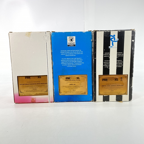 実際に弊社で買取させて頂いた【おまとめ】PRO Stars XL/プロスターズ ジダン/ラモス/ロナルド 他 フィギュアの画像 2枚目