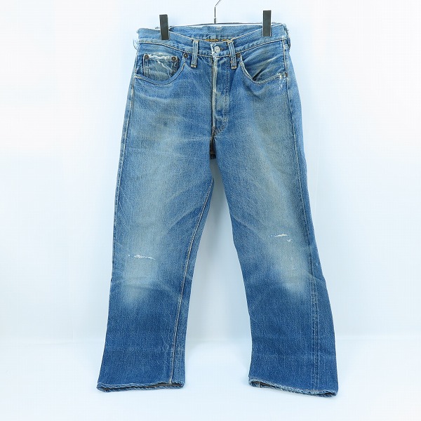 実際に弊社で買取させて頂いたLEVI'S/リーバイス ヴィンテージ 50s頃 501XX 隠しリベット刻印12/ボタン裏点々/オフセット デニム パンツ/ジーンズ