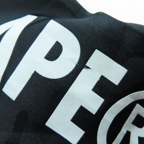 実際に弊社で買取させて頂いたA BATHING APE/アベイシングエイプ AAPE カモフラ ジャケット/Sの画像 5枚目