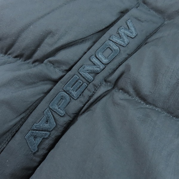 実際に弊社で買取させて頂いたAAPE BY A BATHING APE/エーエイプバイアベイシングエイプ AAPE NOW HOODIE DOWN JACKET/ダウンジャケット AAPDNM7654XXN/XLの画像 6枚目
