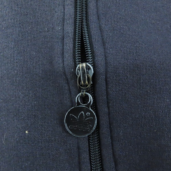 実際に弊社で買取させて頂いたadidas/アディダス ヴィンテージ 銀タグ ジップアップ プルオーバーパーカーの画像 4枚目