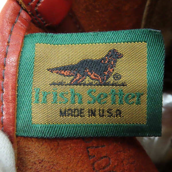 実際に弊社で買取させて頂いたRED WING/レッドウィング 90年代 ペコスブーツ 旧犬タグ 866 /7の画像 5枚目